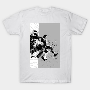 Super smash black and white T-Shirt